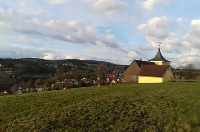 Naturlandschaft in der Nähe der Ferienwohnung