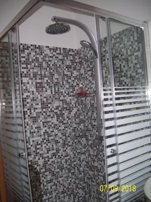 Ein Badezimmer in der Unterkunft Ferienwohnung Bauer