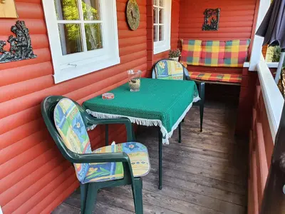 Grundriss der Unterkunft Blockhaus 