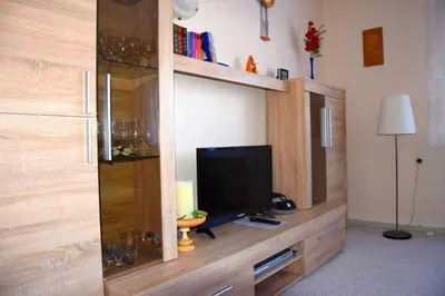 TV/Unterhaltungsangebot in der Unterkunft Ferienwohnung 