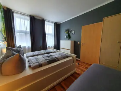Ein Bett oder Betten in einem Zimmer der Unterkunft Gasthaus 