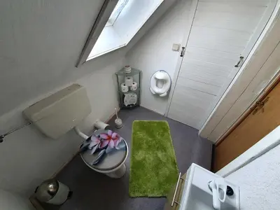 Ein Badezimmer in der Unterkunft Ferienwohnung Wanderlust