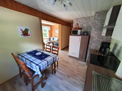 Küche/Küchenzeile in der Unterkunft Haus Sonja