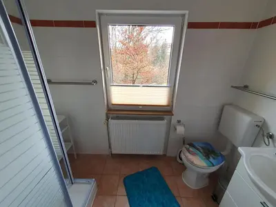 Ein Badezimmer in der Unterkunft Haus Sonja