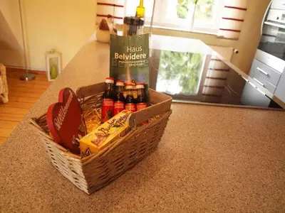 Getränke in der Unterkunft Haus 