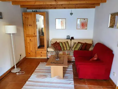 Ein Sitzbereich in der Unterkunft Haus Irina & Haus Anna