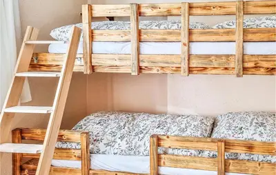 Ein Bett oder Betten in einem Zimmer der Unterkunft Nice Apartment In Sankt Andreasberg