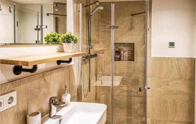 Ein Badezimmer in der Unterkunft Nice Apartment In Sankt Andreasberg