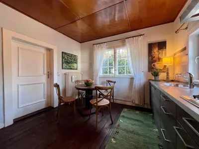 Küche/Küchenzeile in der Unterkunft Villa Herzog - Ferienhaus für 6 Personen in Braunlage, Harz