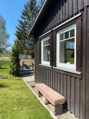 Ein Garten an der Unterkunft BERGLAGE - Das UrlaubZuhause - Ferienhäuser
