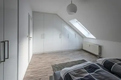 Ein Bett oder Betten in einem Zimmer der Unterkunft Apartment an der Wurmbergseilbahn 2
