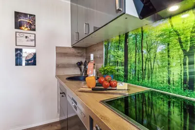 Küche/Küchenzeile in der Unterkunft Edelharz - Toplage für Wandertage Ausflüge
