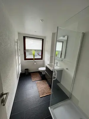 Ein Sitzbereich in der Unterkunft Appartementhaus Silberborn