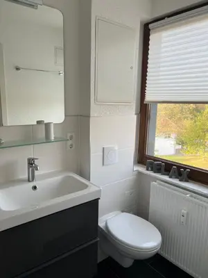 Ein Badezimmer in der Unterkunft Appartementhaus Silberborn