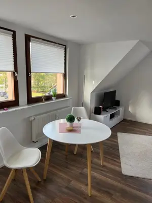 Ein Sitzbereich in der Unterkunft Appartementhaus Silberborn