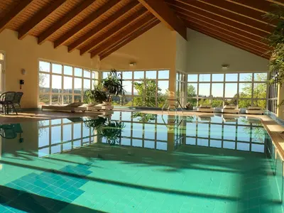 Der Swimmingpool an oder in der Nähe von Sonneneck Ferienwohnungen adults only