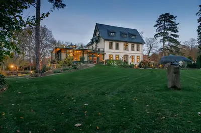 Ein Garten an der Unterkunft Luxus Hotel Design Villa Ottilienruh Ilsenburg im Harz