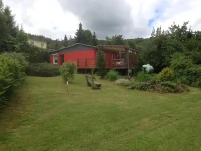 Ein Garten an der Unterkunft Ferienhaus 1 - a72651