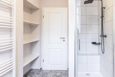 Ein Badezimmer in der Unterkunft Domizile am Markt