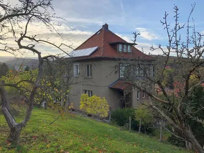 Ein Garten an der Unterkunft Haus Brockenblick