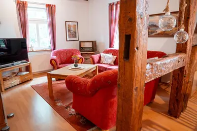 TV/Unterhaltungsangebot in der Unterkunft Altes Forsthaus im Harz