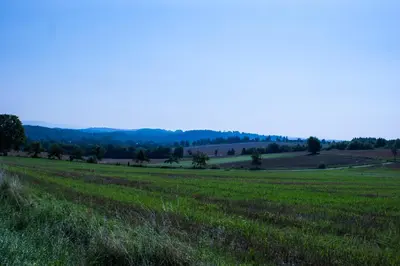 Naturlandschaft in der Nähe des Ferienhauses