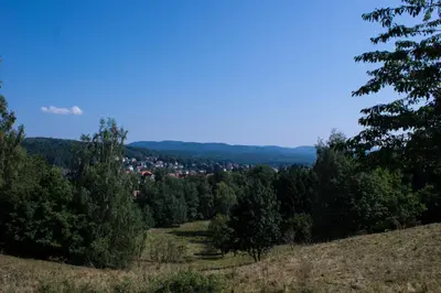 Naturlandschaft in der Nähe des Ferienhauses
