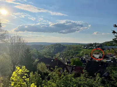 Naturlandschaft in der Nähe der Ferienwohnung
