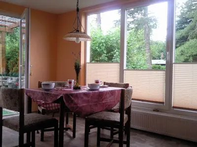 Ein Garten an der Unterkunft Ferienhaus Harzer Bauernhof