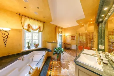 Ein Badezimmer in der Unterkunft Villa Ottilienruh - Master-Suite