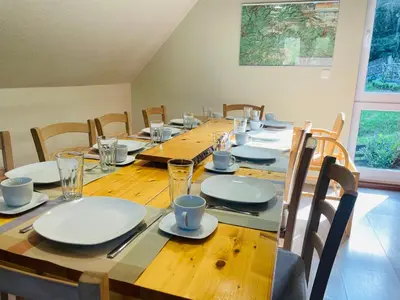 Grundriss der Unterkunft Große Wohnung am Bach