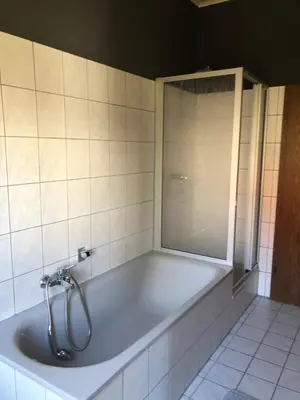 Ein Badezimmer in der Unterkunft Burgruine