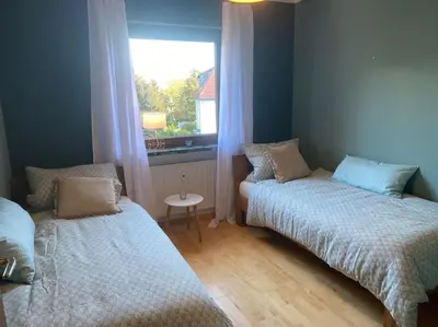 Ein Bett oder Betten in einem Zimmer der Unterkunft Die HarzSchrittMacher - Bergmann 24