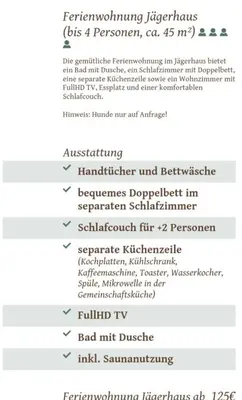 Grundriss der Unterkunft Dambachhaus Thale