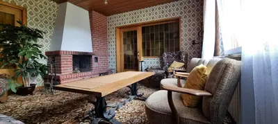 Ein Sitzbereich in der Unterkunft Braunlage Vintage Quartier - Haus bis 16 Personen - 8 Zimmer WG
