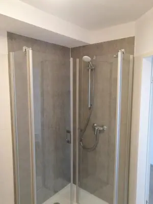 Ein Badezimmer in der Unterkunft Harztraum-6