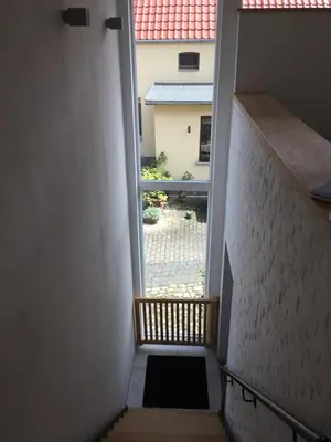 Ein Balkon oder eine Terrasse in der Unterkunft Waschhaus