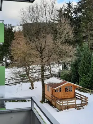 Meisensuite im Winter
