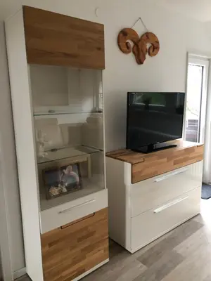 Küche/Küchenzeile in der Unterkunft Ferienwohnung Eichhörnchenkobel