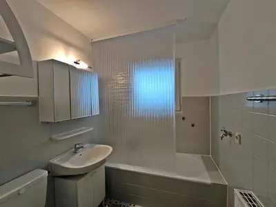 Ein Badezimmer in der Unterkunft Apartment Weißer Burgunder
