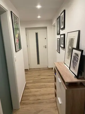 Grundriss der Unterkunft Gemütliche Ferienwohnung