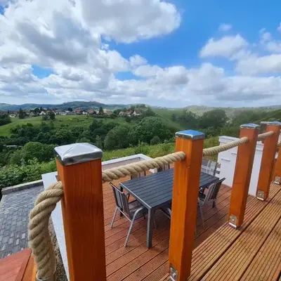 Schöne Höhe 600 FeWo Ausblick