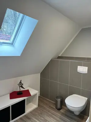 Ein Badezimmer in der Unterkunft Mompels