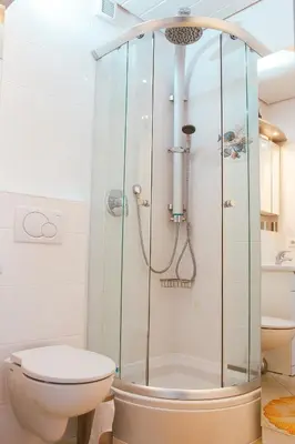 Ein Badezimmer in der Unterkunft Ferienwohnung Bergidylle
