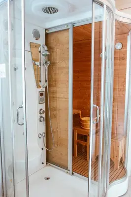 Ein Badezimmer in der Unterkunft Ferienwohnung Bergidylle