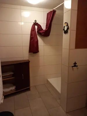Ein Badezimmer in der Unterkunft Het huisje