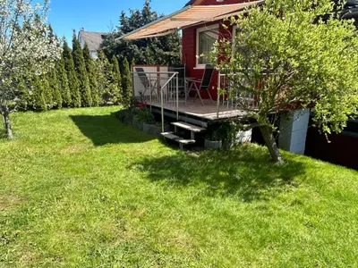 Ein Garten an der Unterkunft Ferienwohnungen Univers A&B
