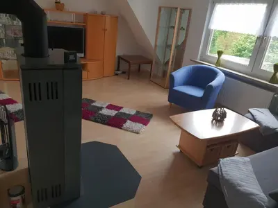 TV/Unterhaltungsangebot in der Unterkunft NEU! FeWo Harzfire mit Kamin