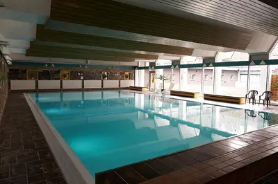 Der Swimmingpool an oder in der Nähe von Fuchs-Fichte