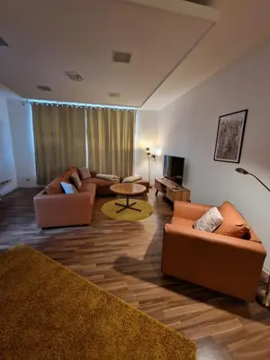 Ein Sitzbereich in der Unterkunft Altstadt-Apartment Rothenberg